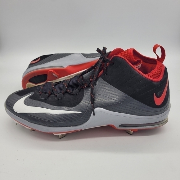 Nike Air Max MVP Elite Metal Baseball Cleats Men 14 Shoes 684687 016 - Picture 10 of 11